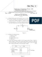 r05010203 Electrical Circuits