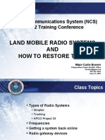 Land Mobile Radio Systems