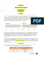 Ejemplo de Frecuencia Musical