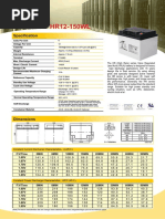 HR12-150WL HR12-150WL: Specification