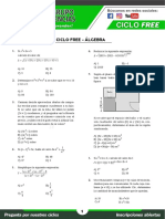 Ciclo Free - Álgebra