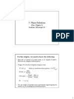 Phase Relations: (Das, Chapter 3) Sections: All Except 3.6