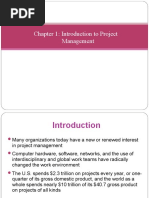 Chapter 1: Introduction To Project Management