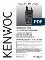 Kenwood TH-D72 BOOK - Spanish Equipo de Radioaficionado