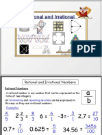 Rational and Irrational Numbers