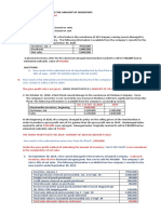 Methods of Estimating The Amount of Inventory:: Sales Discount