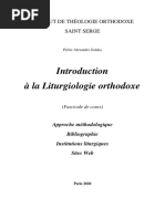 Introduction Liturgiologie