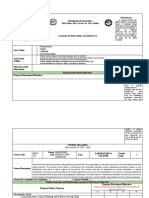 Course Syllabus Obe Format Bakeshop Production