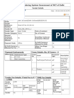 Etendering System Government of NCT of Delhi