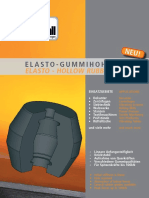 Elasto Gummi Hohl Federn