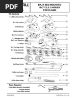 2003 Subaru Baja - Bed Mounted Bicycle Carrier Installation