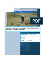 Informe Topografico - Huancavelica