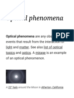 Optical Phenomena - Wikipedia