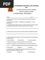 PARCIAL 1GEOESTADISTICA (I) 2018