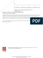 Gondär in The Early Twentieth Century - A Preliminary Investigation of A 1930 - 31 Census