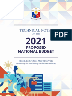 Technical Notes On The 2021 Proposed National Budget