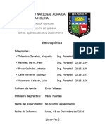 Química General. Informe 12.