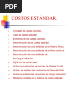 Costos Estandar