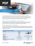 Ce Marking and Gs Mark - The Differences: CE Marking (CE Conformité Européenne European Conformity)