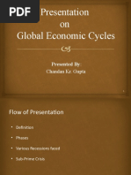 Presentation On Global Economic Cycles: Presented by