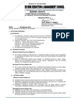 NDRRMC - SitRep - Earthquake &amp Flooding in Misamis Oriental - 22 February 2011