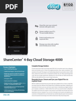 Sharecenter 4-Bay Cloud Storage 4000: B Y O D