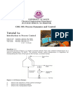 Tutorial 1a:: CHG 501: Process Dynamics and Control