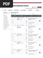 Members Directory: Home Office Bearer Board Directory Export Statistics Press Release Contact Us