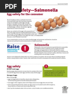 Food Safety-Salmonella: Raise