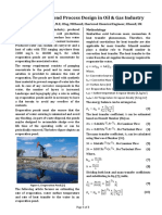 Evaporation Pond Process Design in Oil & Gas Industry