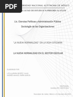 ENSAYO. Sociología de Las Organizaciones