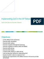 Implementing Qos in The SP Network