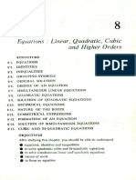 Equations Linear, Quadratic, Cubic and Higher Orders: 86. Degree of An