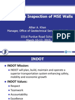 MSE Walls Construction