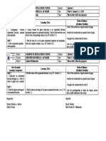 School: Quarter: Teacher: Date: Subject: Time:: Weekly Home Learning Plan