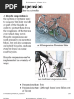 Bicycle Suspension - Wikipedia, The Free Encyclopedia