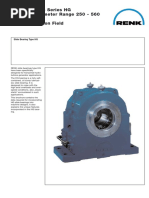 Renk Slide Bearings Type HG