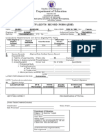 Equivalents Record Form (Erf) : Department of Education