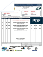 Cotización Js Hidraulica Sthifp Eirl: Fabricacion de Empaquetadura para Tuberia Material: Teflon Virgen