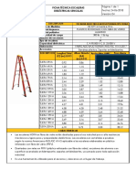 Ficha Tecnica Escalera Dielectrica Tipo Tijera