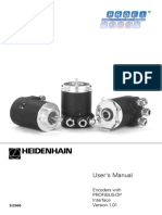 Encoders With PROFIBUS-DP User Manual