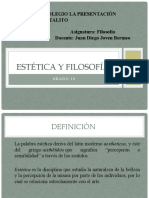 Estetica y Filosofia