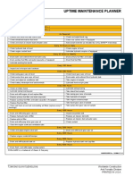 Uptime Maintenance Planner: Service Intervals