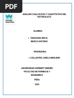 Analisis Cualitativo y Cuantitativo Del Ketorolaco