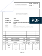 SCAFFOLDING PROCEDURE Rev.1