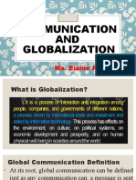 Communication and Globalization