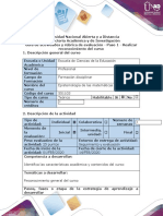 Agenda # 1 Epistemología de Las Matemáticas