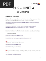 c1.2 - Unit 4 - Grammar