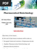 Pharmaceutical Biotechnology