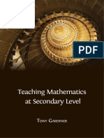 Teaching Mathematics Secondary Level